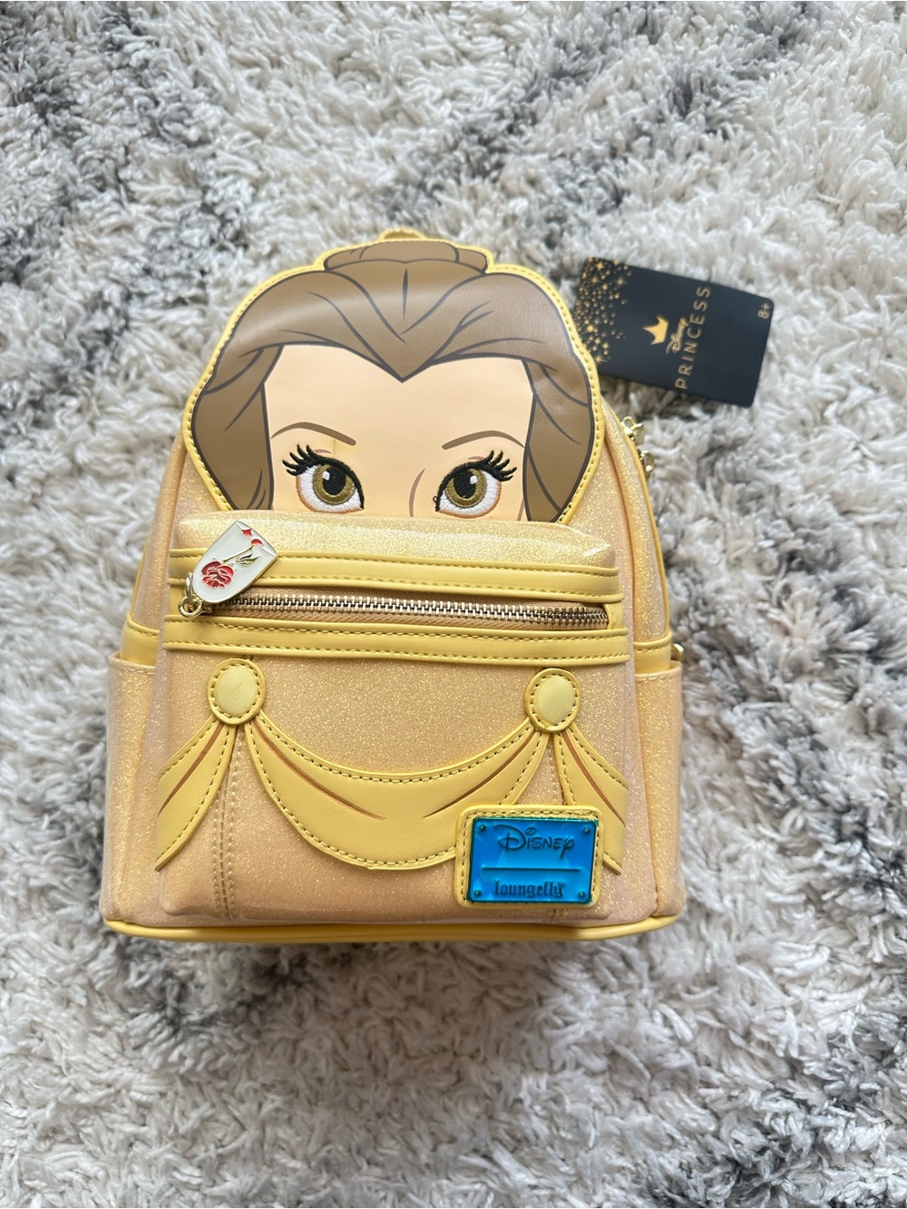 Loungefly Disney beauty and the beast mini backpack